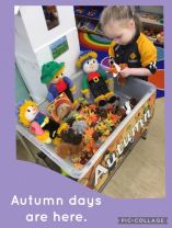 Autumn days in Reception Class 