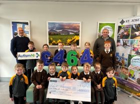 Cheque Presentation to Autism NI