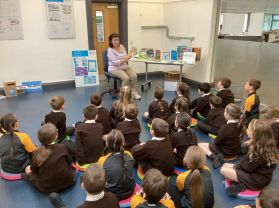 P4 Library Visit