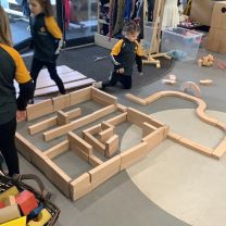 Our new Home Corner and Block Play Area